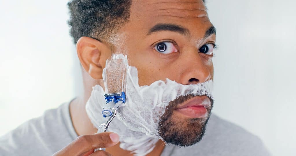how to shave your face without getting a rash